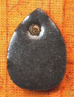 Lersi Amulet in Black Resin of Sacred Plants – Venerable Luang Phor Phromma of Wat Hin Panang Koi