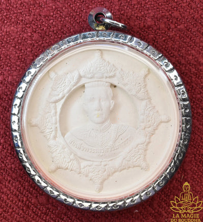 Grande amulette Jatukham Rammathep en céramique - Très Vénérable Luang Phor Toh du Wat Saket La Magie du Bouddha.