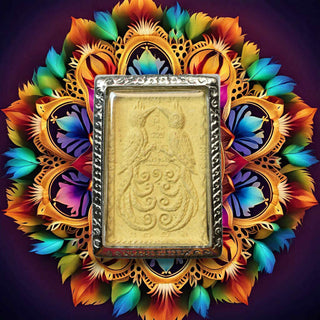 Amulette Salika Kru – Vénérable Phrakru Pariyat Thammakit La Magie du Bouddha.