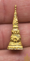 Amulette dorée du Chedi Phra That Phanom – Or des offrandes (2012) La Magie du Bouddha.