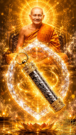 Puissante amulette protectrice Takut Yant Kropetch - Armure de diamant. La Magie du Bouddha.