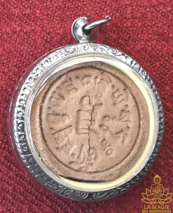 Amulette tibétaine Jambhalla Bouddha de Fortune - Wat Pothithataram La Magie du Bouddha.