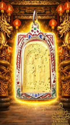 Amulette Chinoise de Chao Pho Chao Mae Chum Saeng La Magie du Bouddha.