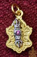 Consecrated dorje pendant – Wat Manghön Thong, Temple of the Golden Dragon