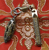 Amulette protectrice Yant Ah Théo par Ajarn Noo Kampai