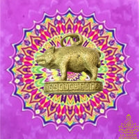 Amulette cochon Moo Mahalap - Très Vénérable Luang Phor Peow Pawalo du Wat Rung Mun La Magie du Bouddha.