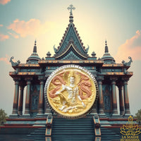 Precieuse amulette Jatukam Ramathep Khot Setthi Mi Kamrai - Wat Kanjanaram (2007)