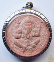 Grande amulette Phra Pikanet et Bouddha Luang Phor To – Wat Phanan Choeng (2008)