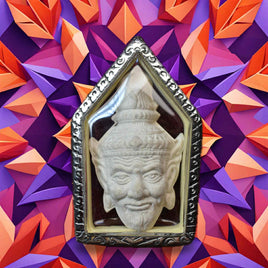 Sacred Powder Lersi Mask Amulet Mae Takian – Most Venerable Luang Phor Chuan