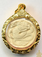 🐉 Amulette Nakaraj (Roi des Nâgas) – Luang Pu Bunlai, Wat Non Sai Thong (Amnat Charoen)