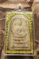 Grande amulette ancienne Phra Somdej inconnue (temple non identifié)