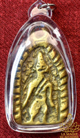 Amulette thaï ancienne Bouddha debout style primitif rare La Magie du Bouddha.