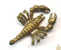 🦂 Amulette protectrice Scorpion bénie au Wat Phratat Doi Wao