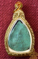 Amulette Nâga verte du sanctuaire de Kham Chanot La Magie du Bouddha.