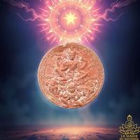 Grande amulette Thaï Phra Issuan et Phra Pidta. La Magie du Bouddha.
