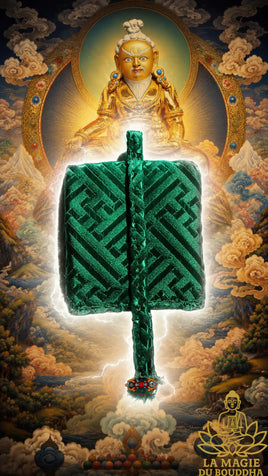 Amulette Tibétaine Dtagrol de Thang Tong Gyalpo - Protection contre les catastrophes naturelles. La Magie du Bouddha.