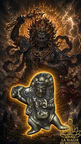 Amulette Tibétaine Tokchag de Vajrapani. La Magie du Bouddha.