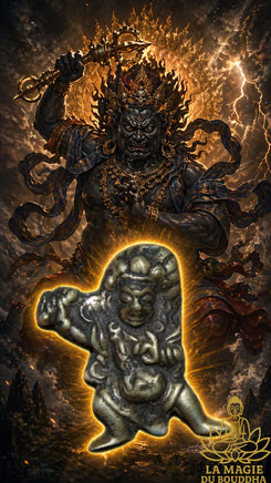 Amulette Tibétaine Tokchag de Vajrapani. La Magie du Bouddha.