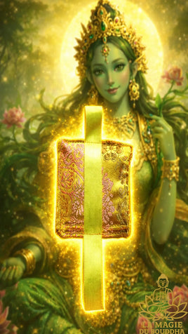 Amulette Tibétaine Dtagrol Tara Sosor Drangma - Protège les petits enfants. La Magie du Bouddha.