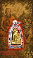 Amulette Kring Seuar Duan Roon Sao Ah de Luang Phor Sing du Wat Tham Seuar La Magie du Bouddha.