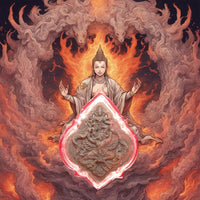 Amulette de Narayana sur le Garouda - Très Vénérable LP Solas.