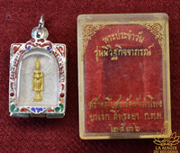 Amulette Phra Pang Om Baht du Wat Hua Lamphong (édition 1993)