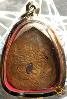 Amulette Thaï du Bouddha protecteur Phra Pidta - Wat Lahanrai.
