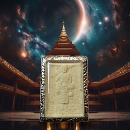 Amulette Phra Siwali – Wat Nimmanoradi (Bangkok) – Consacrée par trois vénérables