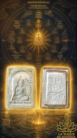 Rare amulette Phra Somdej Wat Paknam - Roon 5 (1984) La Magie du Bouddha.