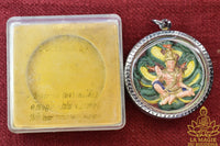Grande amulette Jatukham Rammathep en céramique - Très Vénérable Luang Phor Toh du Wat Saket La Magie du Bouddha.
