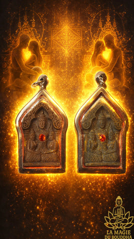 Amulette Thai de charme Phra Khunpen Ungnang - Très Vénérable LP Tcheun Tikayano. La Magie du Bouddha.