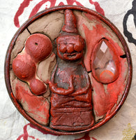 🛕 Phra Ngang ancien dissimulé dans une boîte de baume médicinal (reliquaire occulte) La Magie du Bouddha.