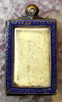 Amulette ancienne Phra Somdej – Wat Rakhang – Début XXe siècle – Reliquaire décoré La Magie du Bouddha.
