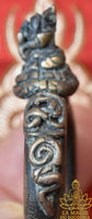 🐍 Bague ancienne Nâgas en bronze – Très Vénérable Luang Phor Imm du Wat Hua Khao La Magie du Bouddha.