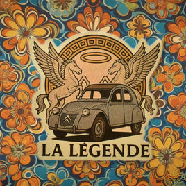 Vintage Citroën 2CV Sticker – “The Legend”