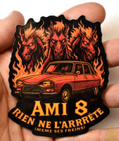 Citroën Ami 8 Sticker – Nothing stops it (even its brakes)