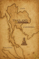 Bouddha précieux en Lek Lai See Thong - Très Vénérable Luang Phor Huan Puripatho du Wat Puthai Sawan La Magie du Bouddha.