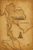 Boule de cristal noire Look Geow Samadhi bénie par Luang Phor Dooh – Protection de Phra Rahu (édition 1989, Wat Sakai) La Magie du Bouddha.