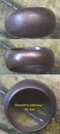 Authentiques bagues de pouvoir et de méditation en Lohid pur - Très Vénérable LP See. La Magie du Bouddha.