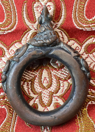 🐍 Bague ancienne Nâgas en bronze – Très Vénérable Luang Phor Imm du Wat Hua Khao La Magie du Bouddha.