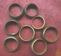 Anciennes bagues de méditation du Très Vénérable Luang Phor Dooh – Wat Sakai (Ayutthaya, années 1980)