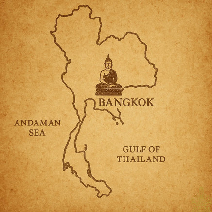 Amulette Phra Kling Alchimique en Mekkapat du Wat Suthat – Bangkok – 2005 La Magie du Bouddha.