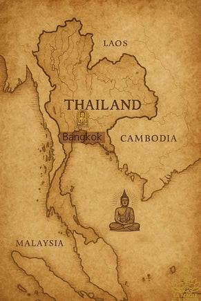 Amulettes chinoises bouddhistes 护身符 du Wat Mangkhon Thong La Magie du Bouddha.