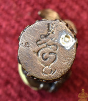 🐒 Amulette Matschanu en métal alchimique – Série « Augmenter richesse & bonheur » de LP Hong La Magie du Bouddha.