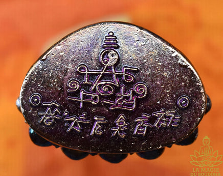 Puissante amulette Phra Kling Mahayant Empereur en Lek Lai Pleak Malengsap par le Vénérable Ajarn Morm Niranam Traiphum La Magie du Bouddha.