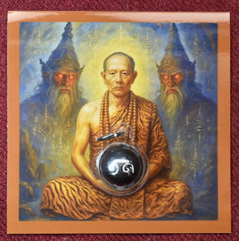 Rare bille protectrice d'invisibilité - Très Vénérable Luang Phor Phromma du Wat Hin Panang Koï.. La Magie du Bouddha.