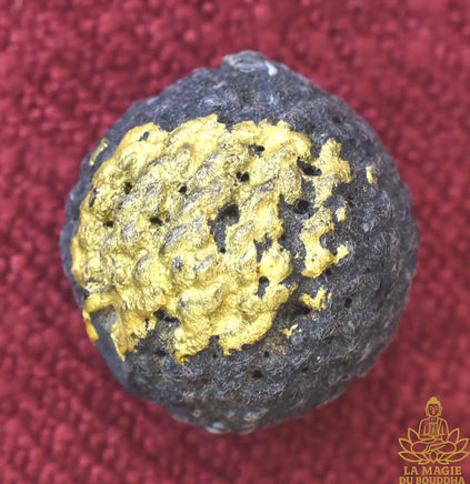 Bille sacrée Look Aum ancienne - Très Vénérable Luang Phor Leua Nanthasaro du Wat Sao Cha Ngok La Magie du Bouddha.