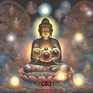 Billes sacrées de voeux Look Geow Sarapat Nuk - Vénérable Phra Palat Sompong. La Magie du Bouddha.
