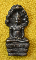 Amulette Phra Naphok en métal alchimique – Luang Phor Dam, Wat Ban Bua (Buriram) La Magie du Bouddha.