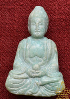 Jade Buddha figurine consecrated by the Venerable Lersi Tafai